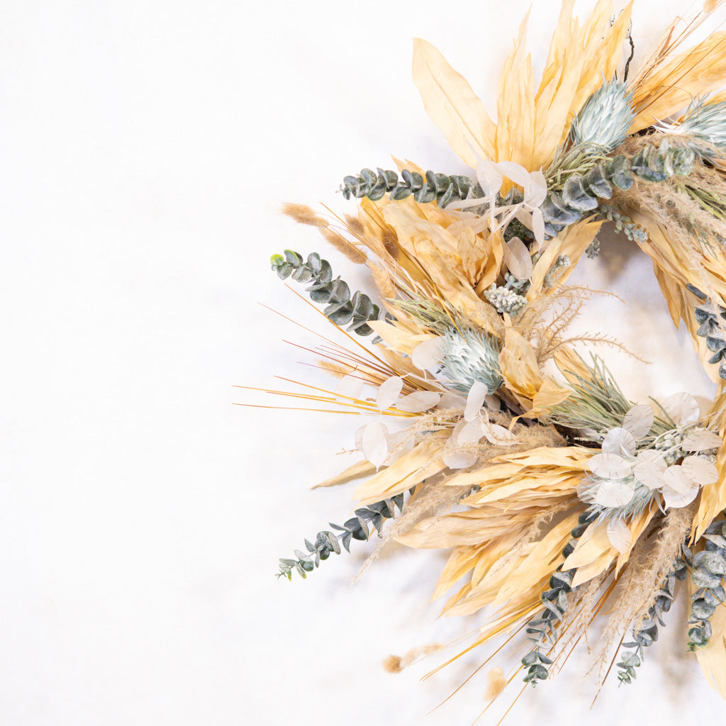 Pampas Plume Wreath