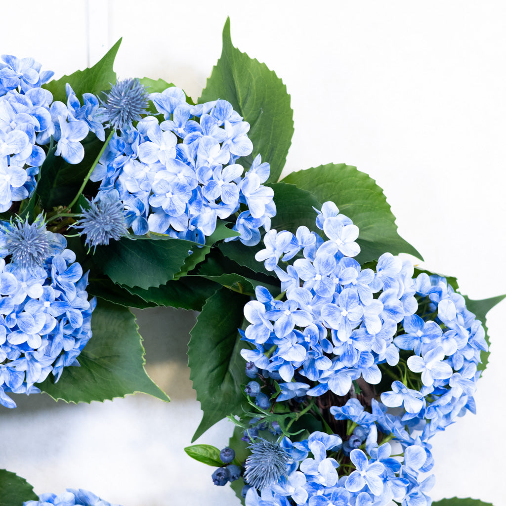 Blue Dew Wreath