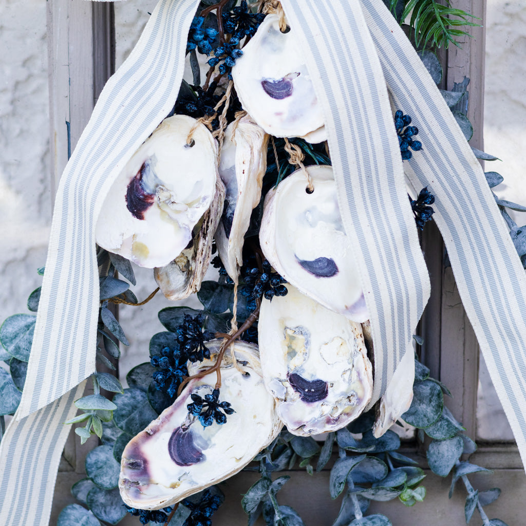 Oyster Blue Small Down Drop