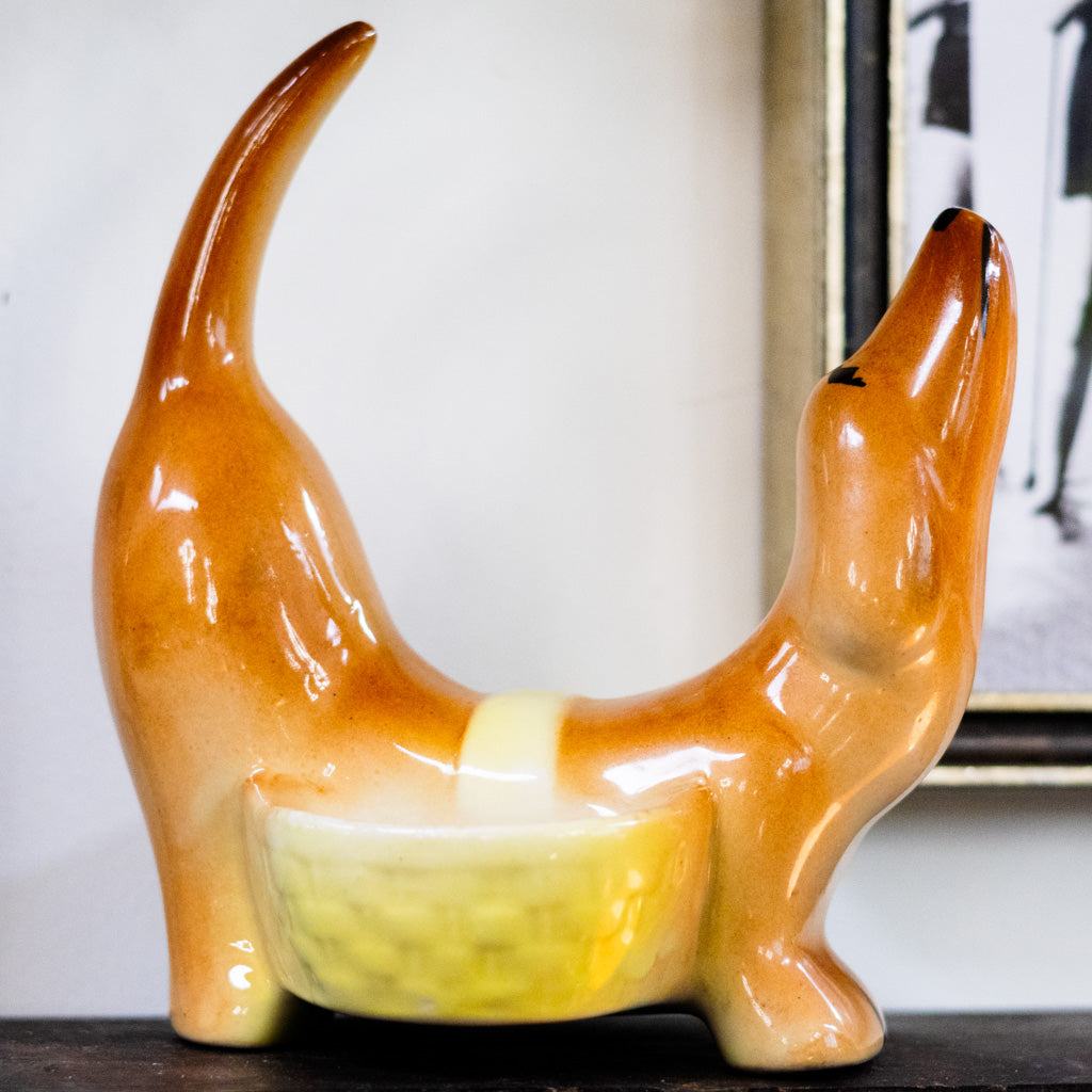 Vintage Dachshund "Rover" Caddie