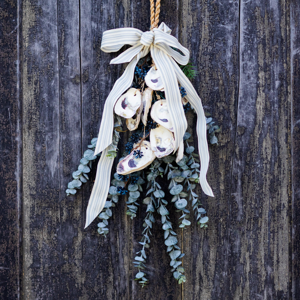 Oyster Blue Small Down Drop