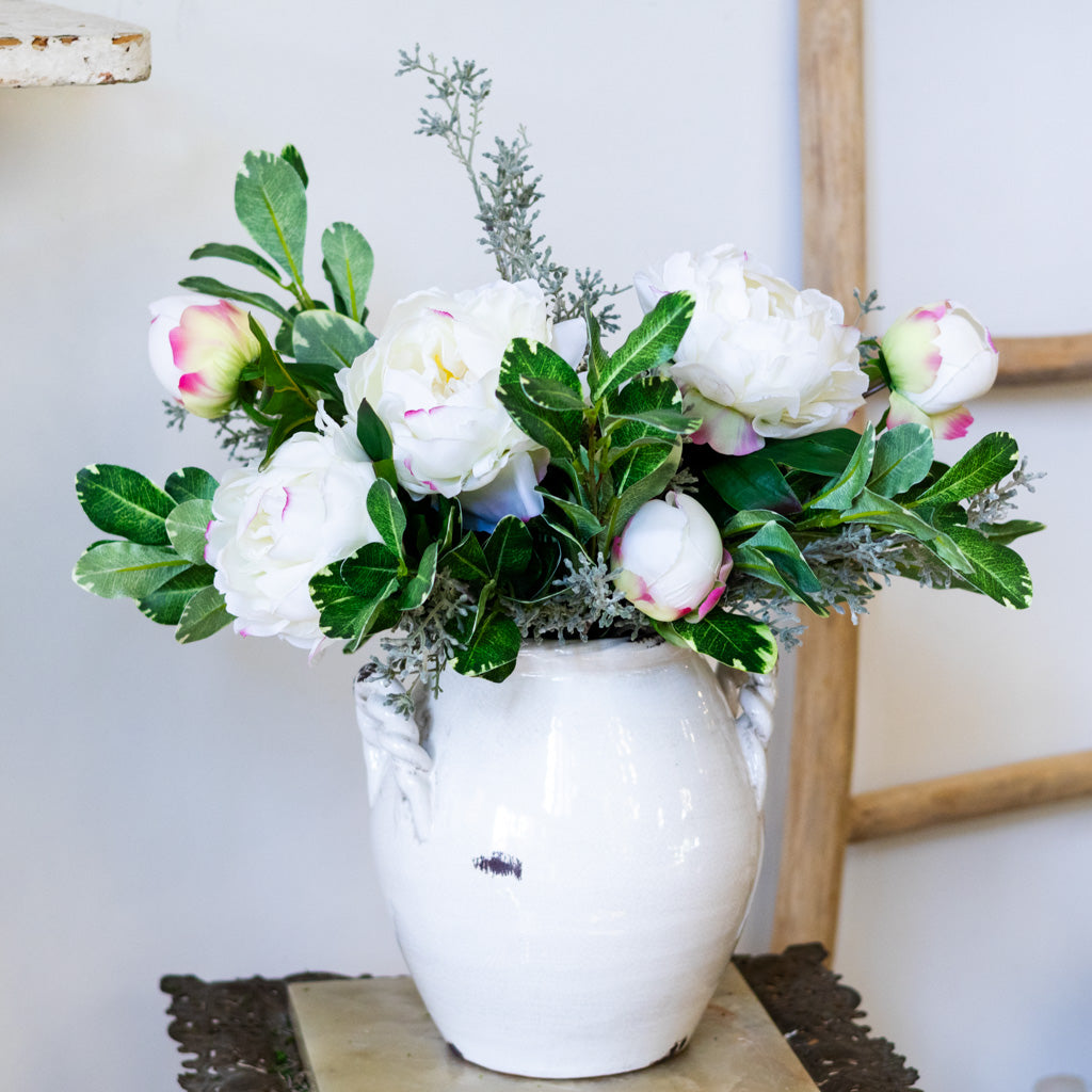 White Peony Grand Bouquet