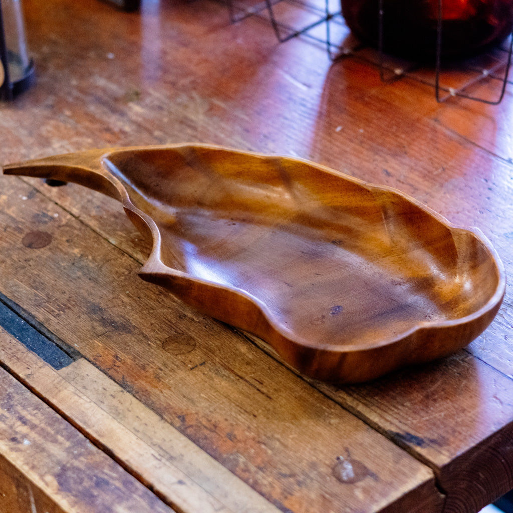 Monkey Pod Leaf Bowl