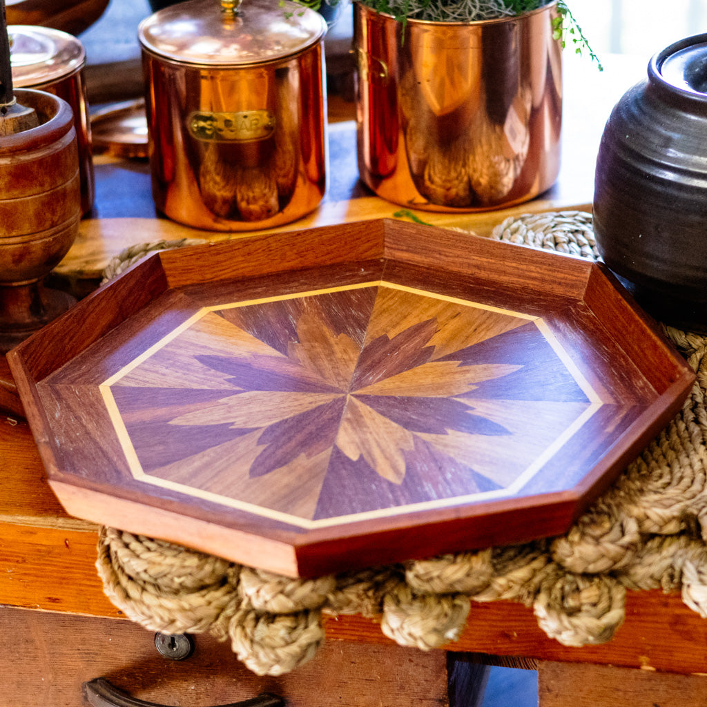 Inlaid Wood Tray