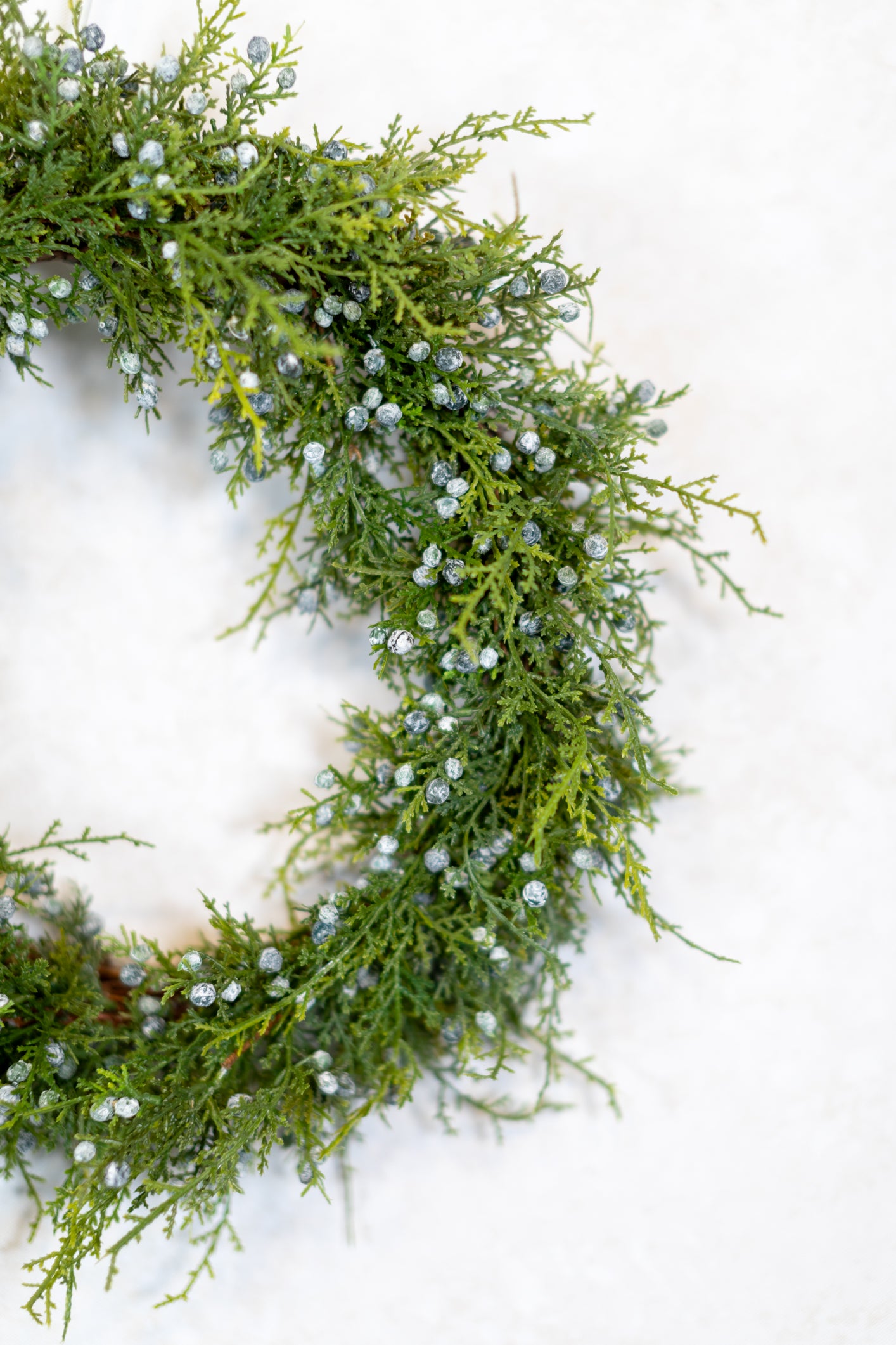18"D Seeding Juniper Wreath