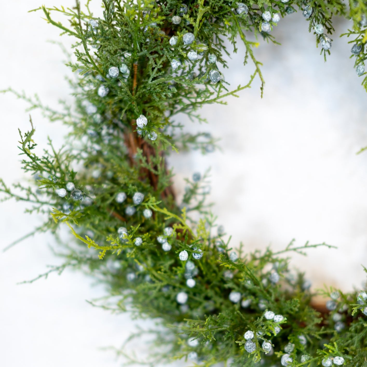 11" Seeding Juniper Wreath