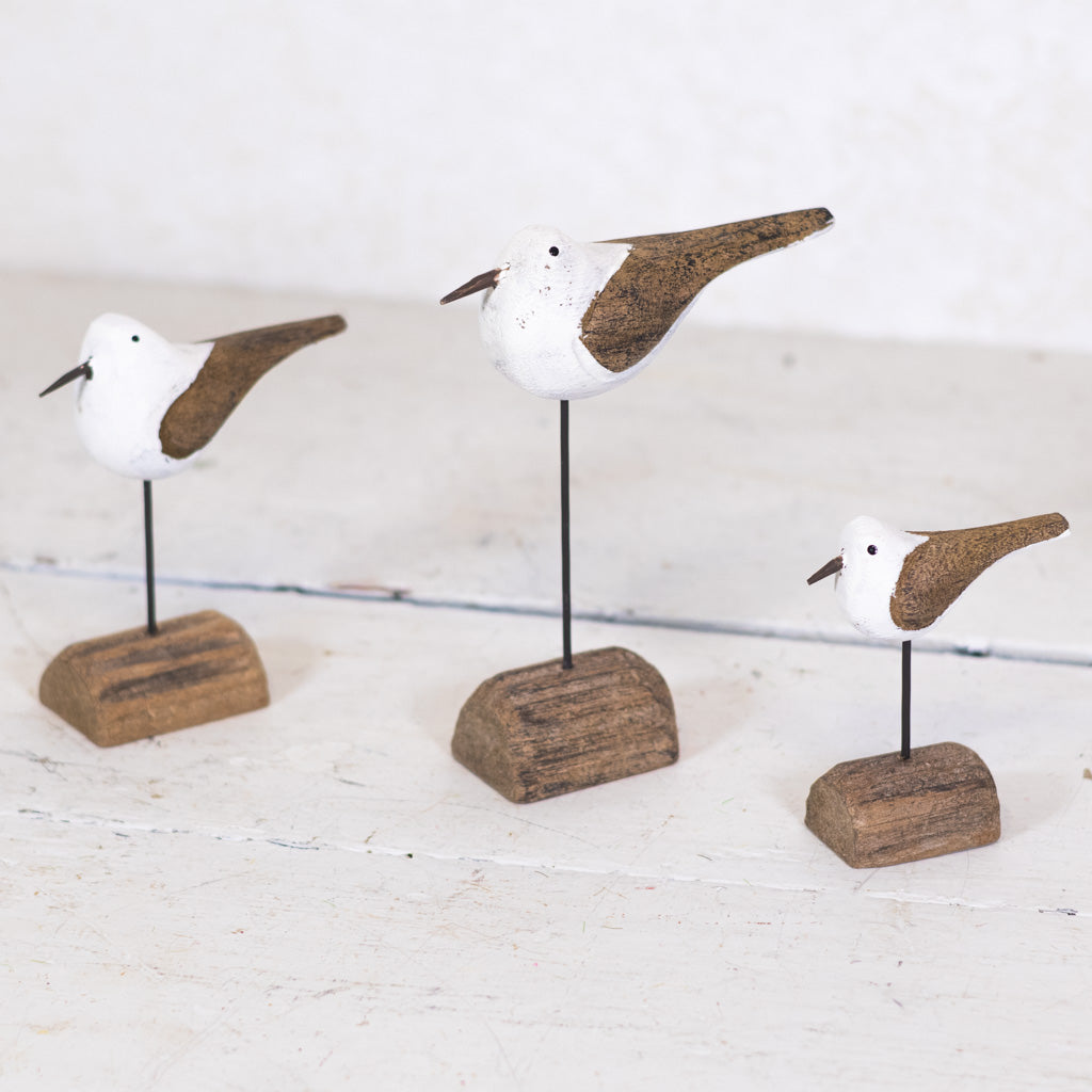 Seagull on Driftwood Tall