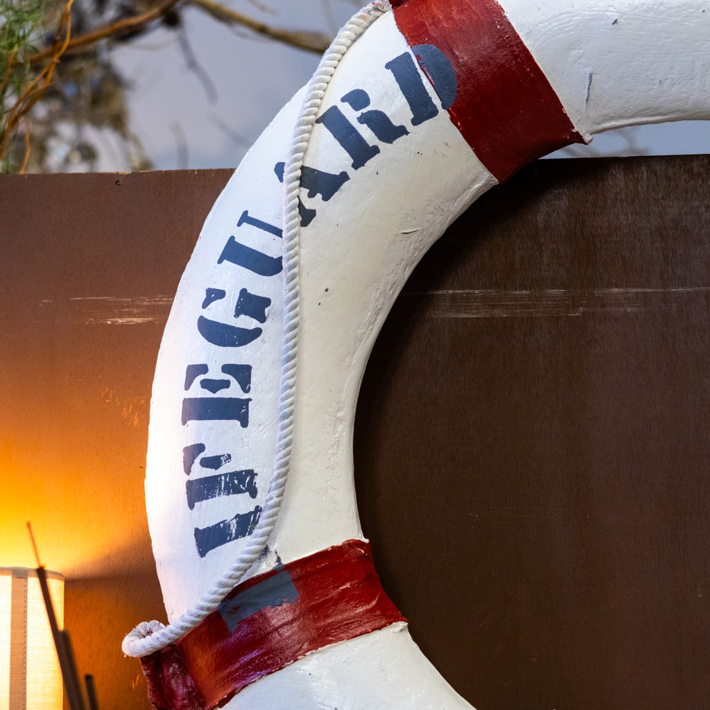 Life Preserver, Life Guard Station White/Red