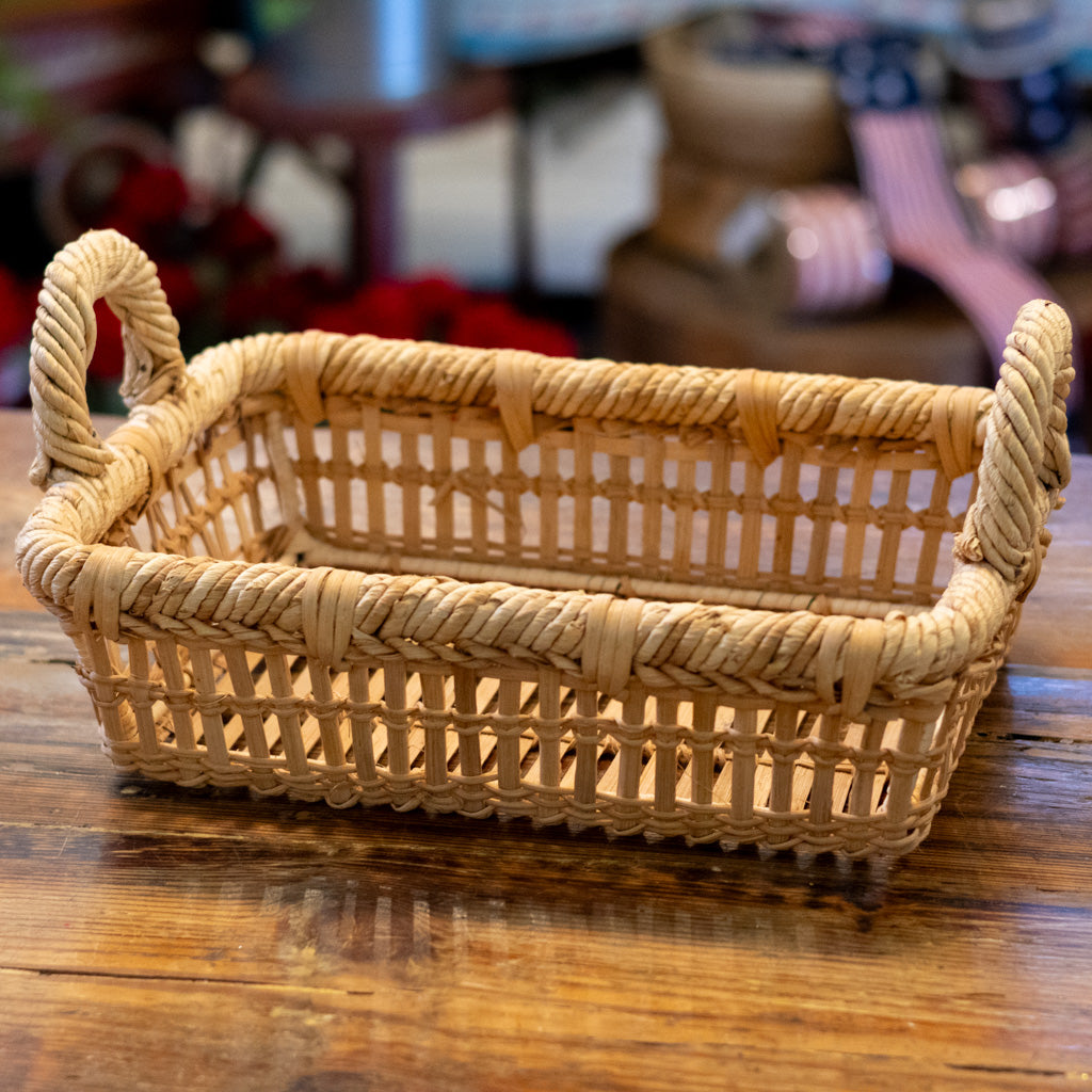 Woven Basket with Handles