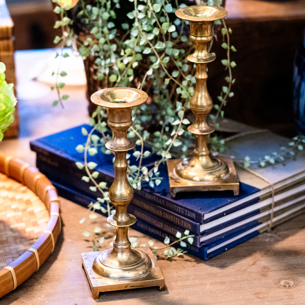 Pair of Brass Candlesticks