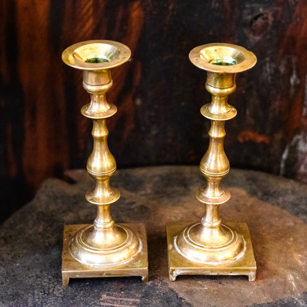 Pair of Brass Candlesticks