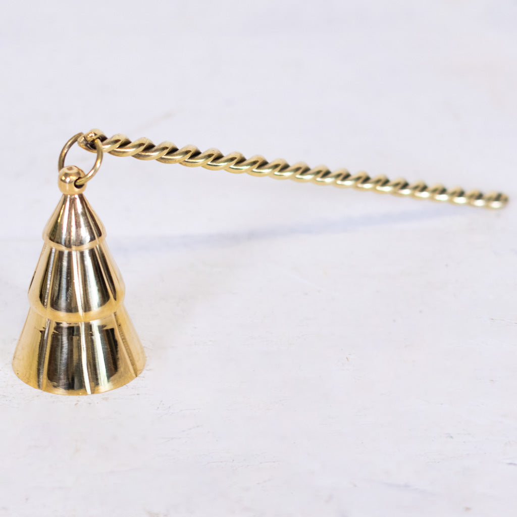 Gold Christmas Tree Candle Snuffer