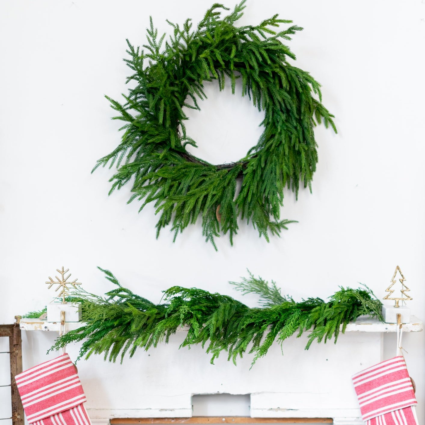 3.5 ft. Woodland Evergreen Garland