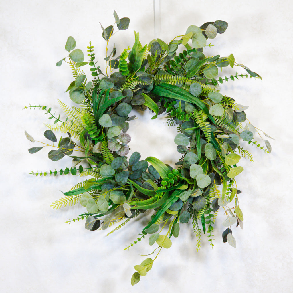 Mixed Eucalyptus Wreath