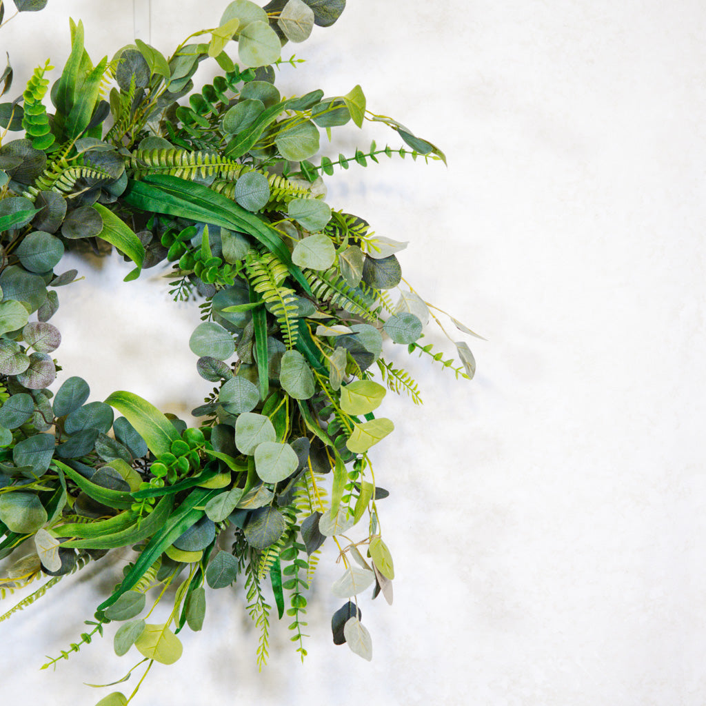 Mixed Eucalyptus Wreath