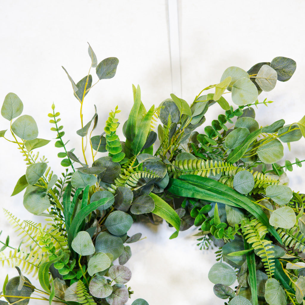 Mixed Eucalyptus Wreath