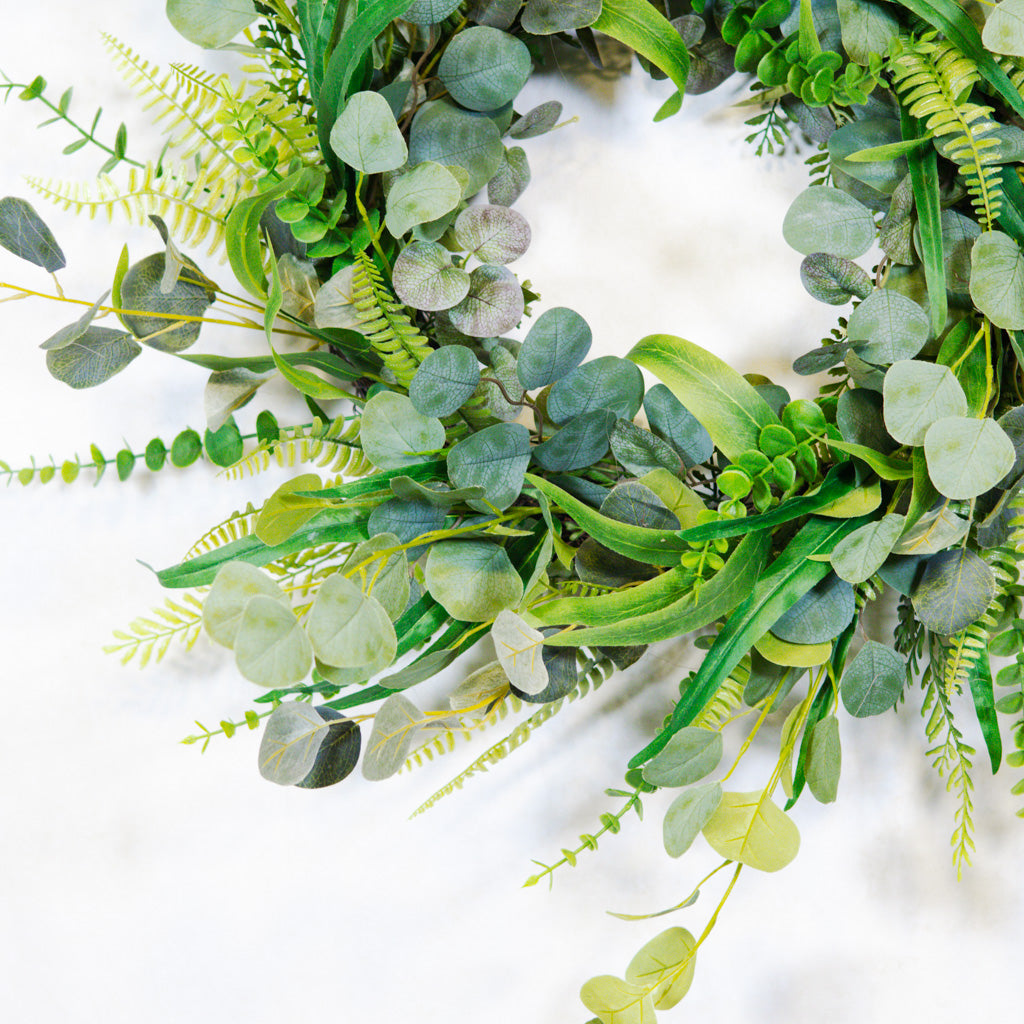 Mixed Eucalyptus Wreath