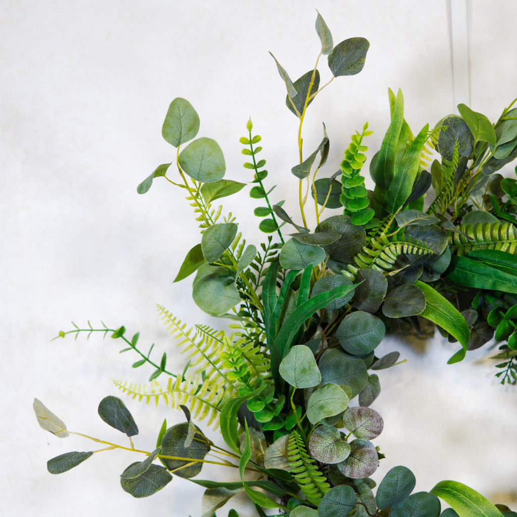 Mixed Eucalyptus Wreath