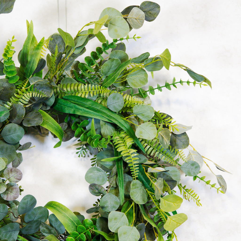 Mixed Eucalyptus Wreath