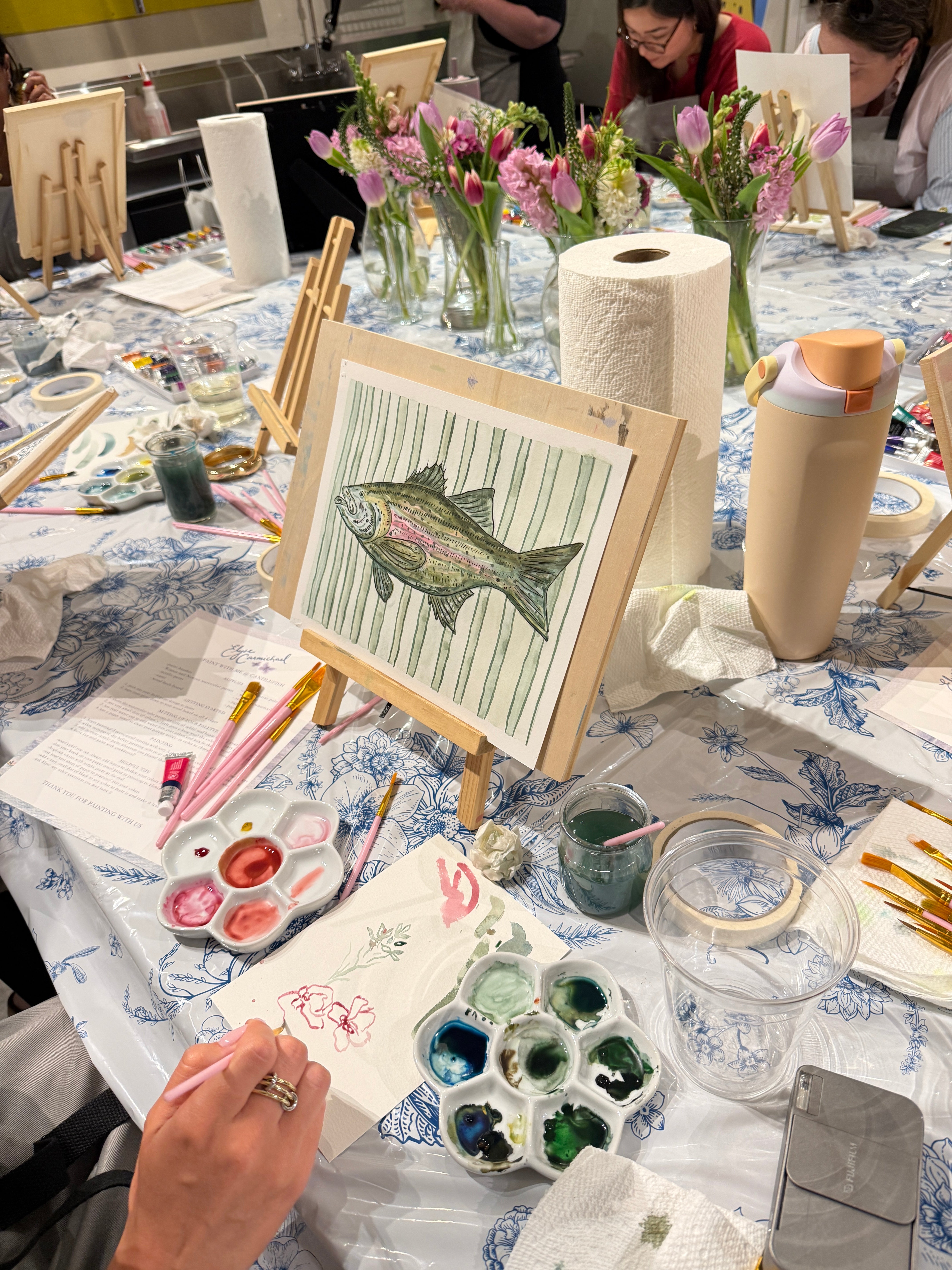 10.15.2026 @ 11AM |  A Painting Experience w/ Lowcountry Artist Elyse Carmichael