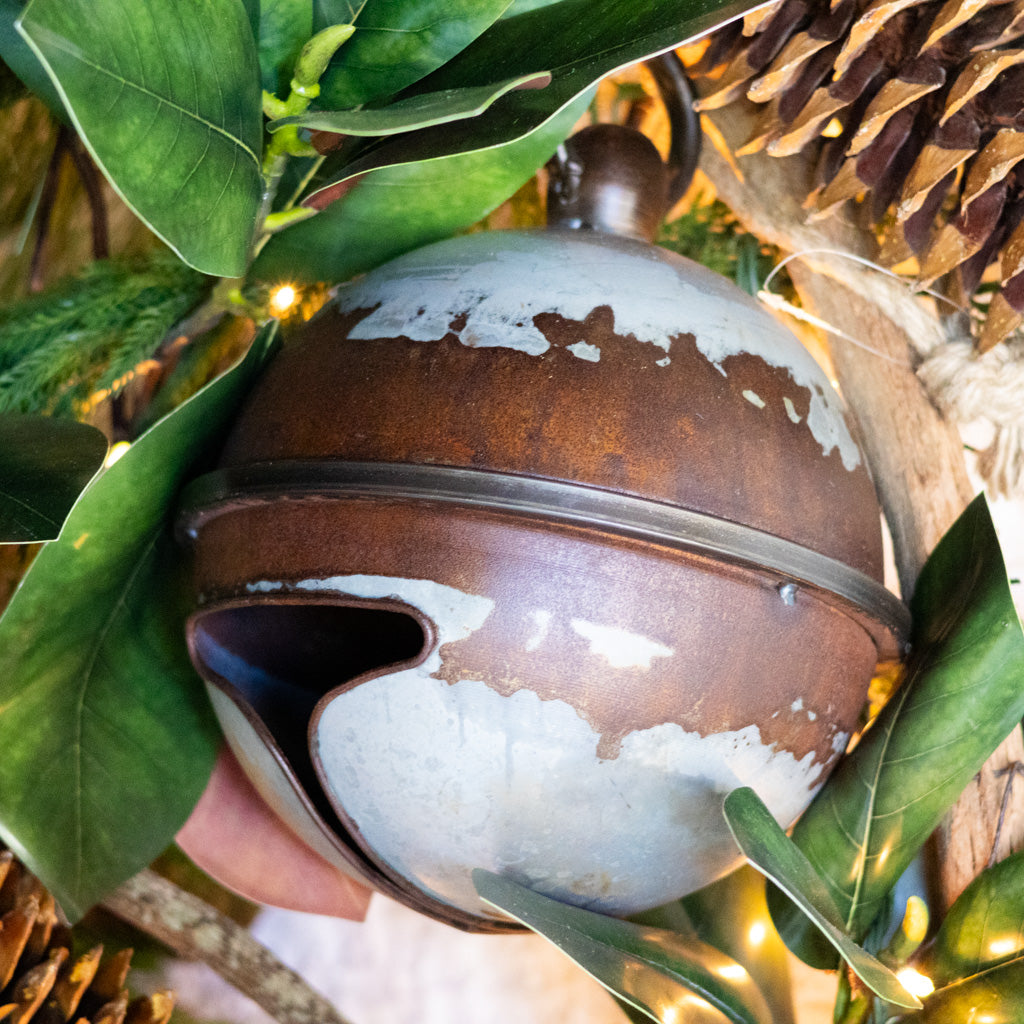 Aged Metal Sleigh Bell