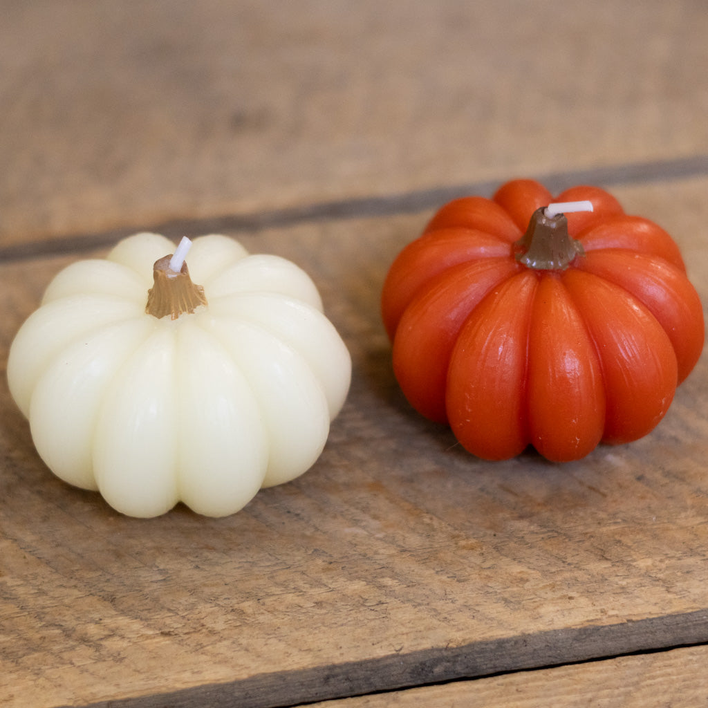 Pumpkin Candle Boxed Set of Two