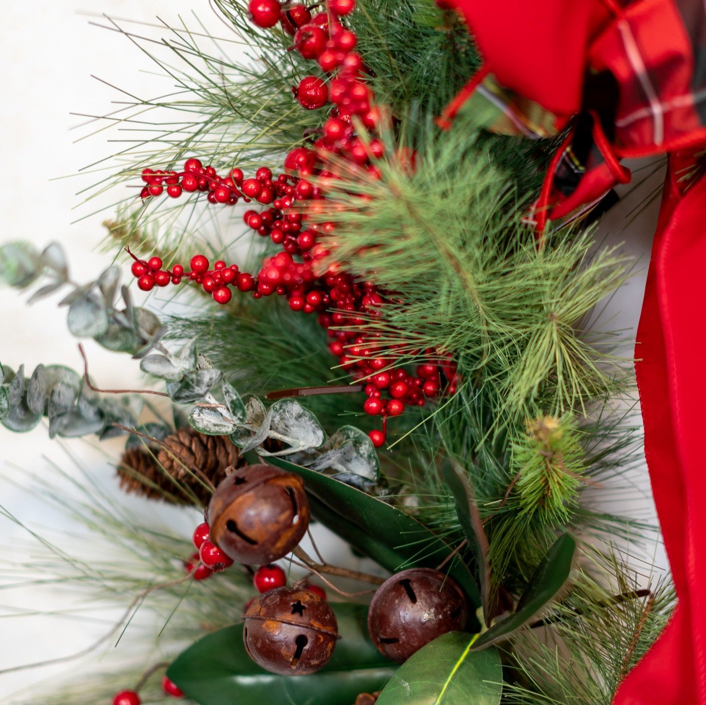 Jingle Bell Holiday Wreath