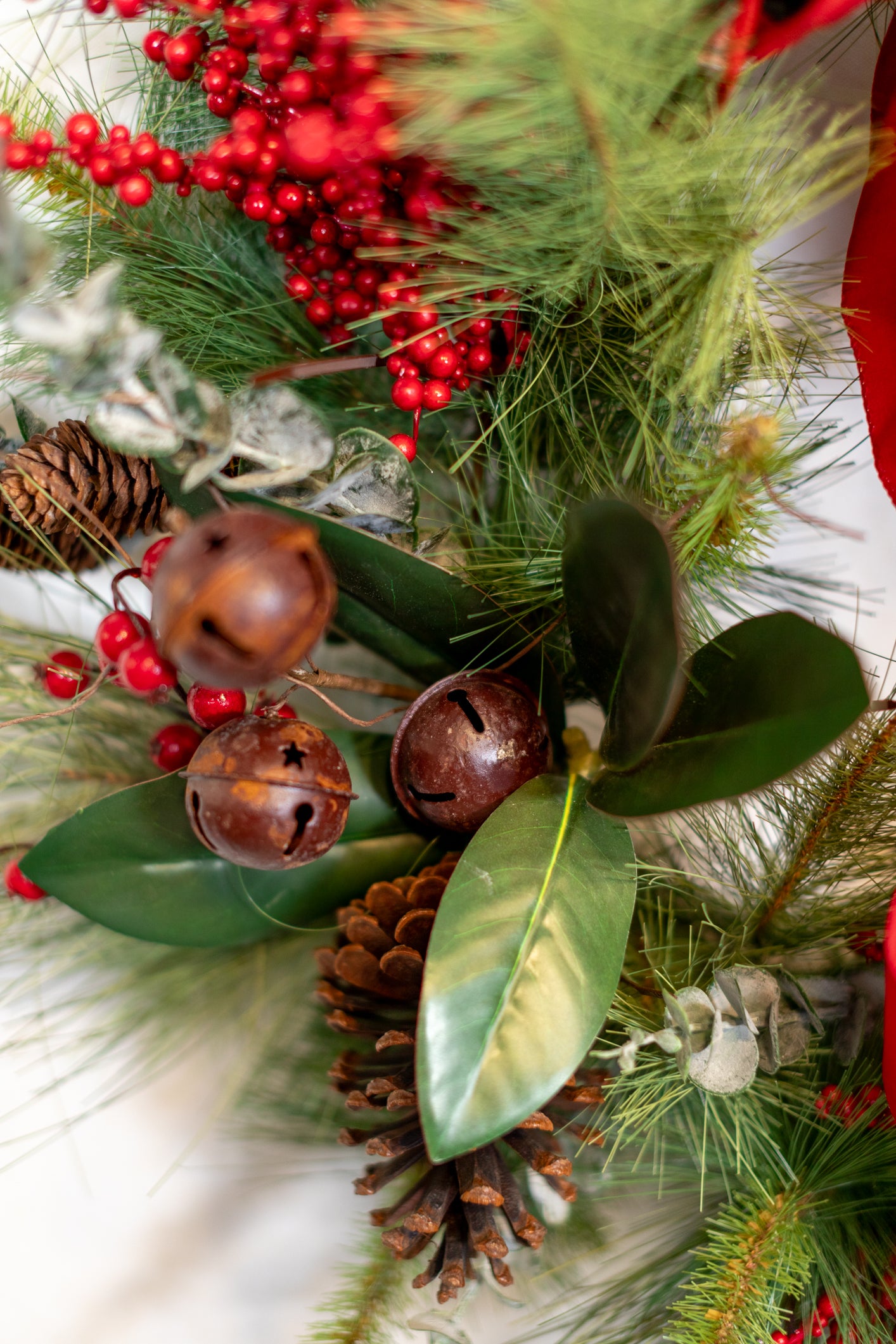 Jingle Bell Holiday Wreath