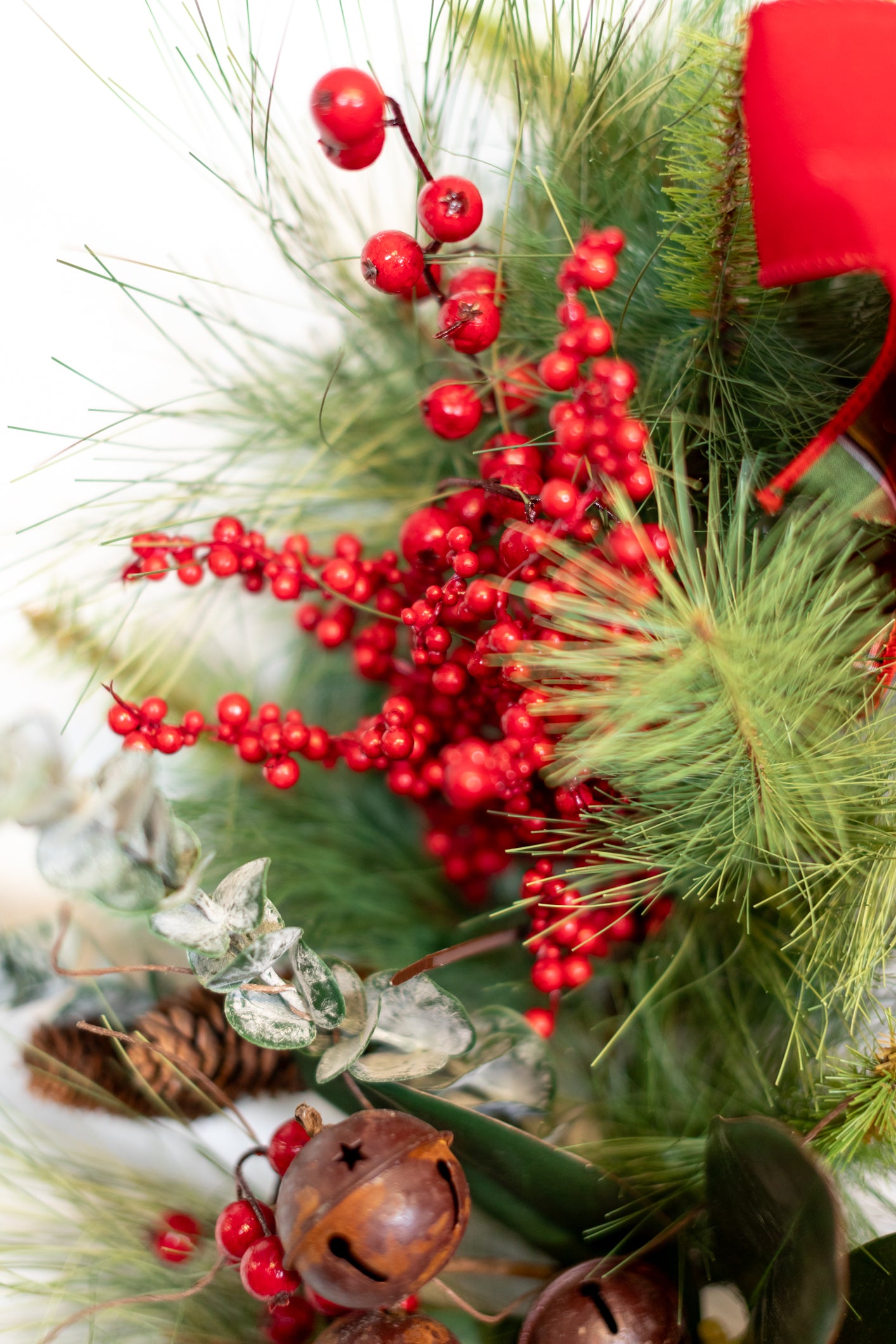 Jingle Bell Holiday Wreath