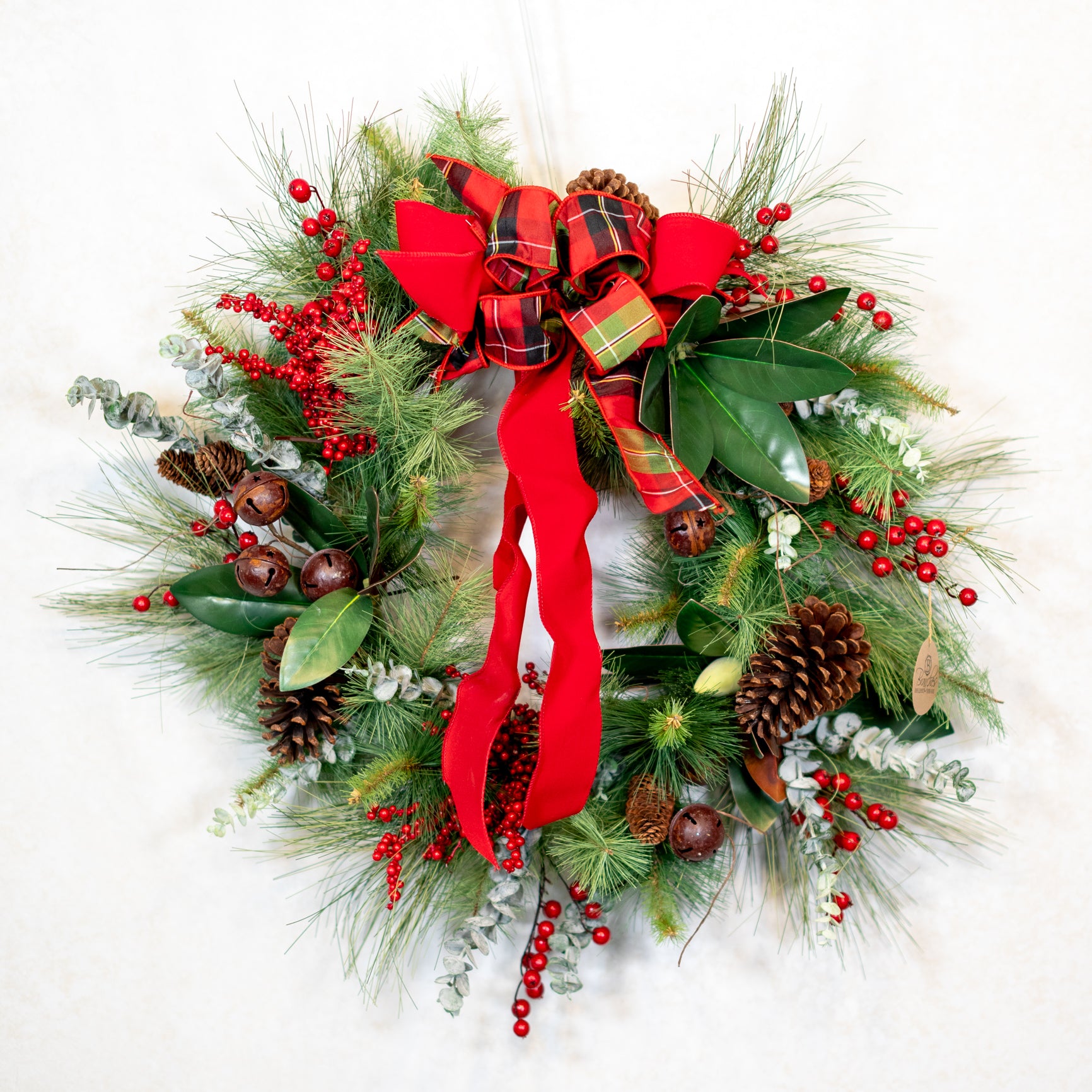 Jingle Bell Holiday Wreath