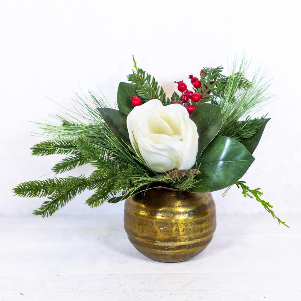 Sea Pines Holiday Petite Bouquet Drop In