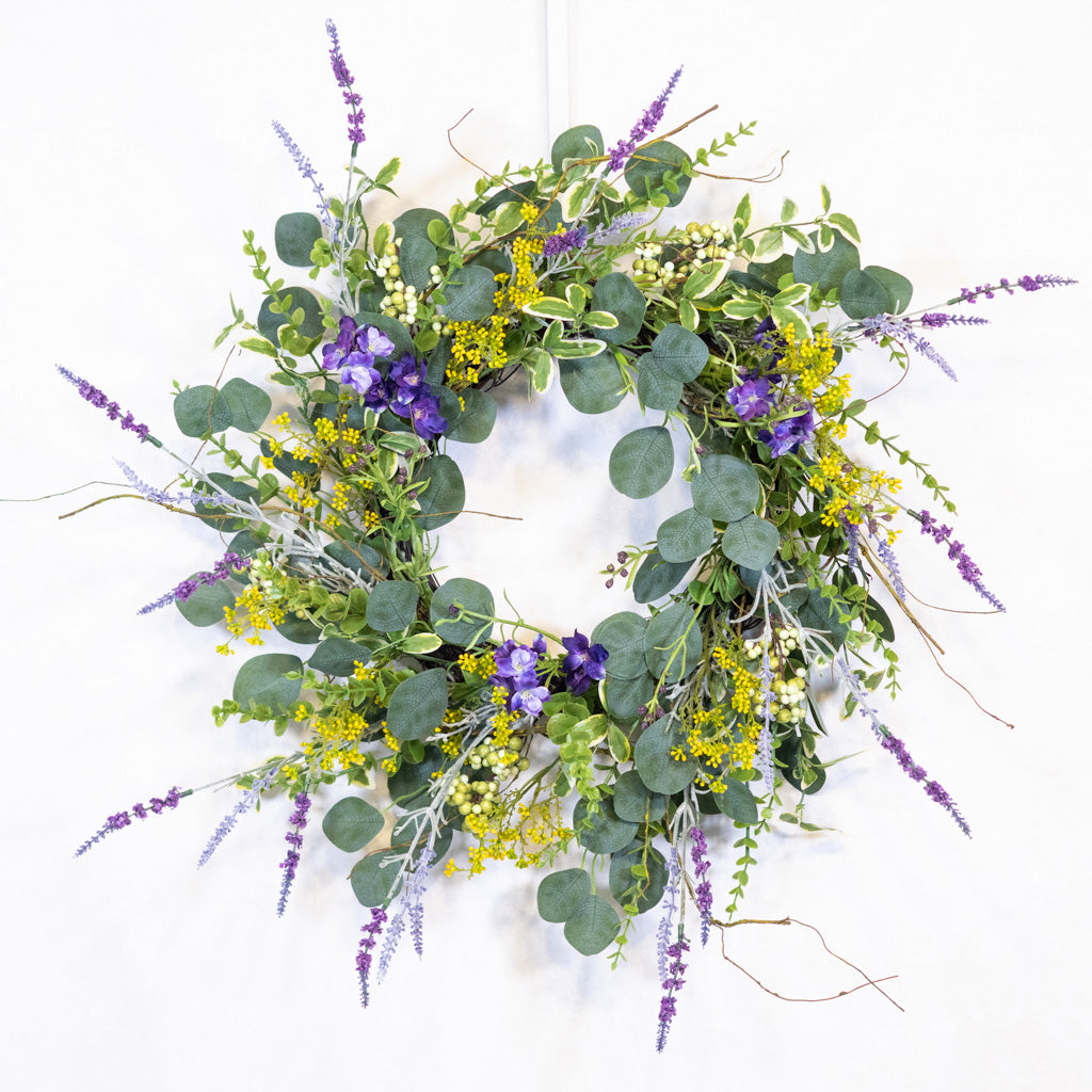 Lavender Fields Wreath