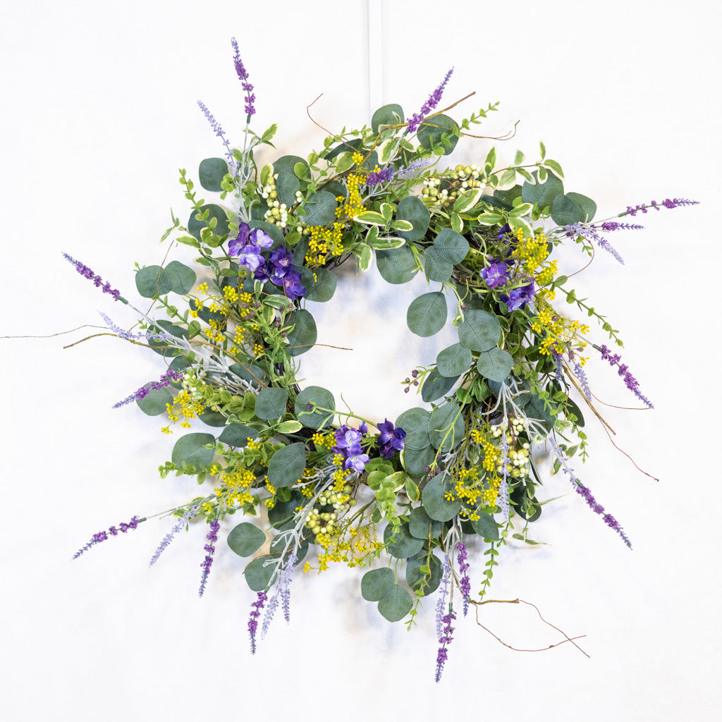 Lavender Fields Wreath