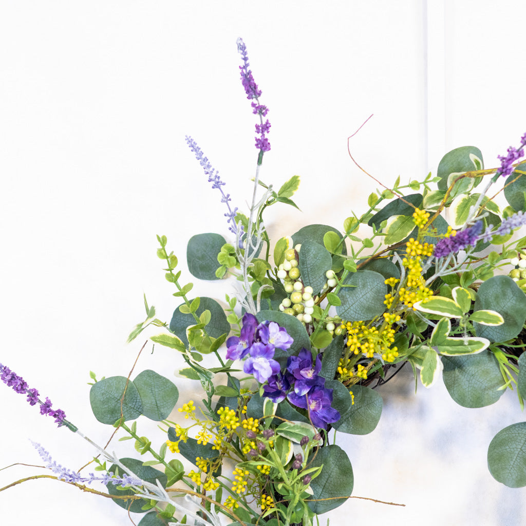 Lavender Fields Wreath