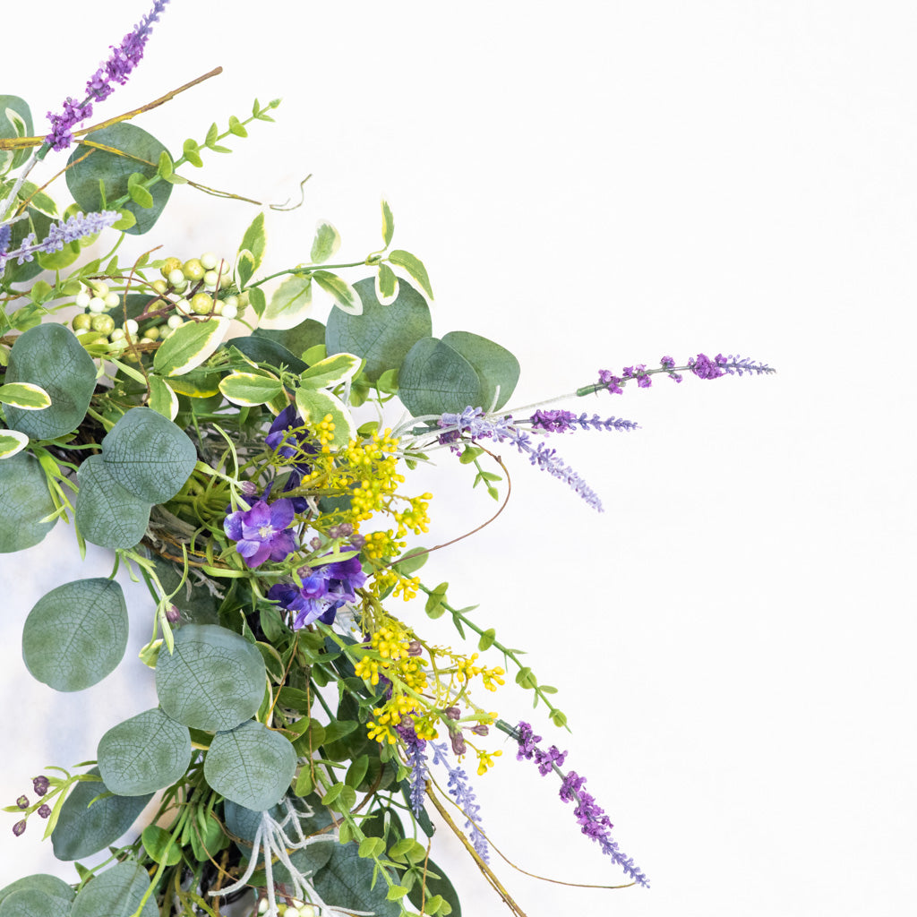 Lavender Fields Wreath