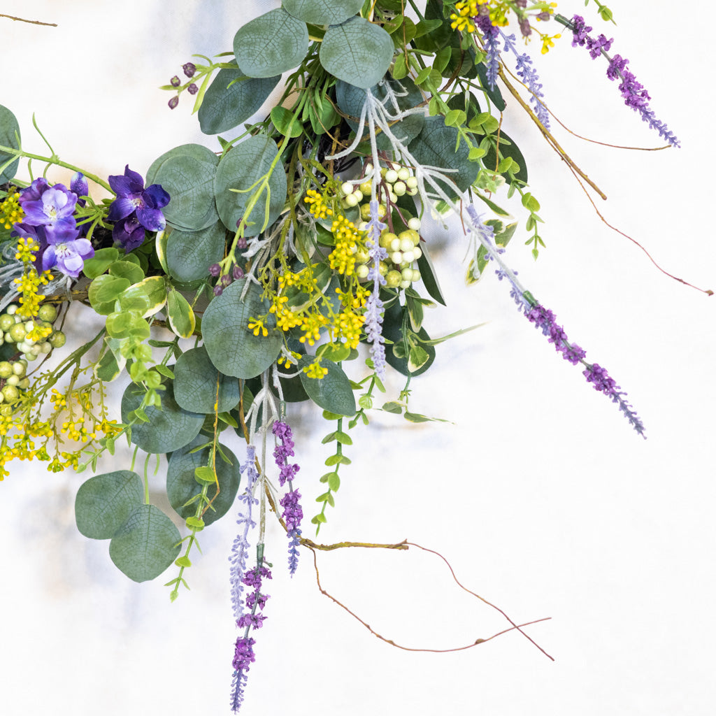 Lavender Fields Wreath