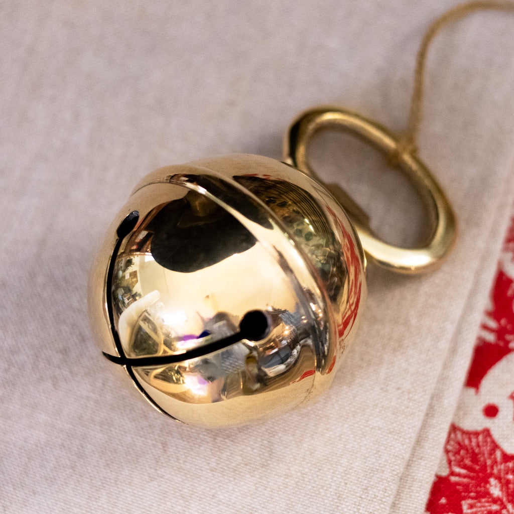 Brass Jingle Bell Bottle Opener