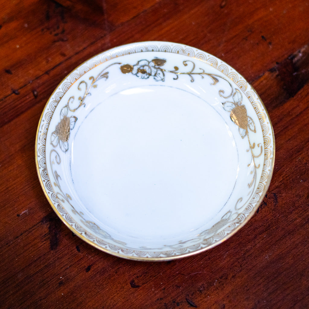 Antique Nippon Dessert Dishes Set of Five