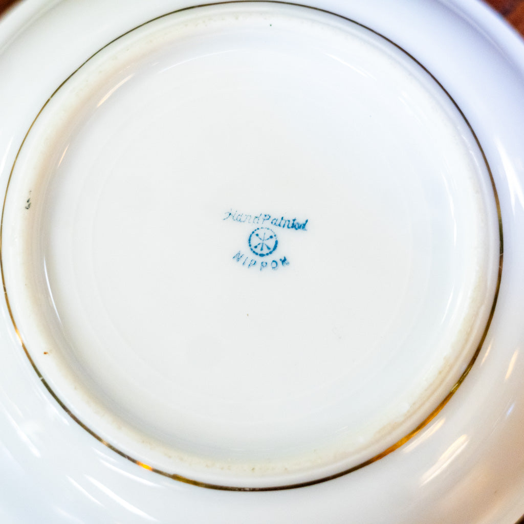 Antique Nippon Dessert Dishes Set of Five