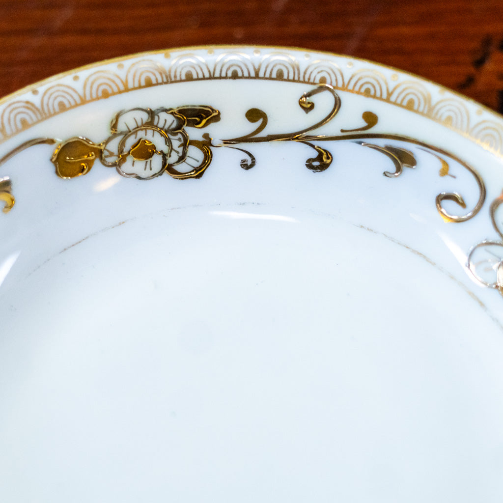 Antique Nippon Dessert Dishes Set of Five