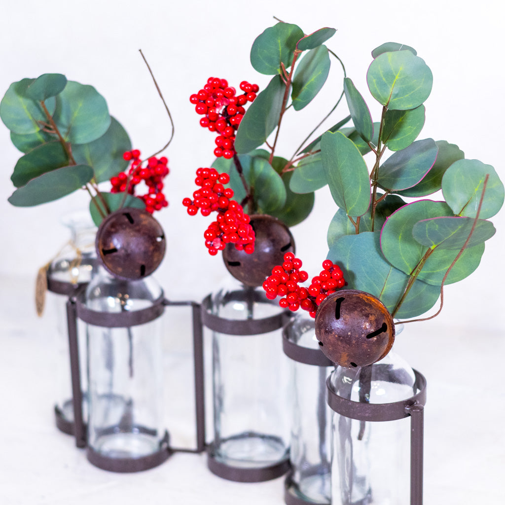 Jingle Bell Holiday Mini Bouquet Drop In