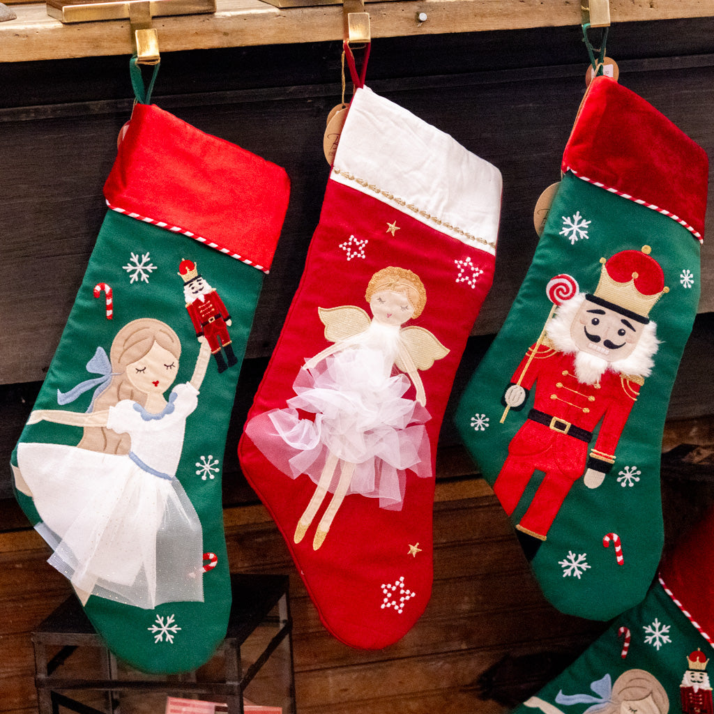 Merry Nutcracker Stocking