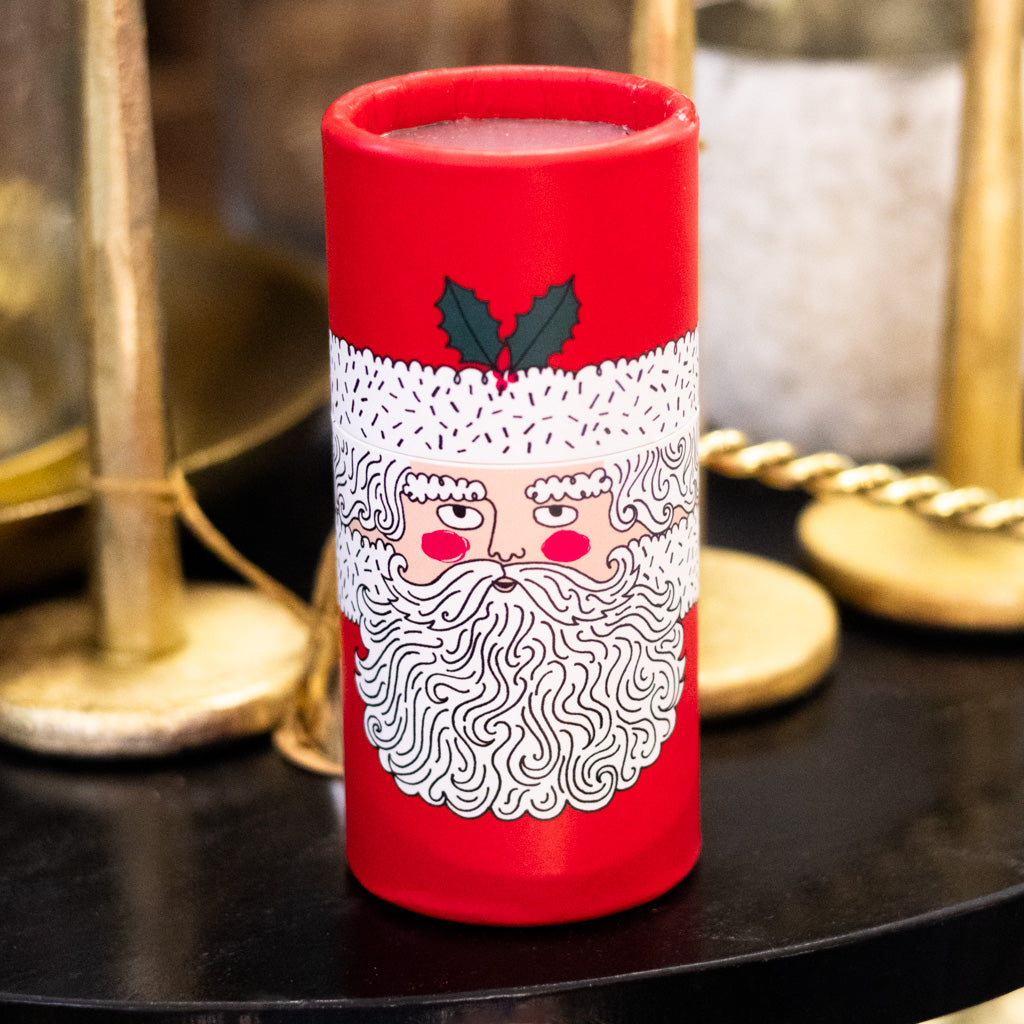 Father Christmas Large Cylinder Matches