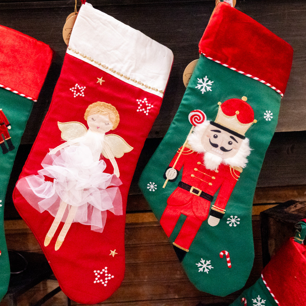 Merry Nutcracker Stocking