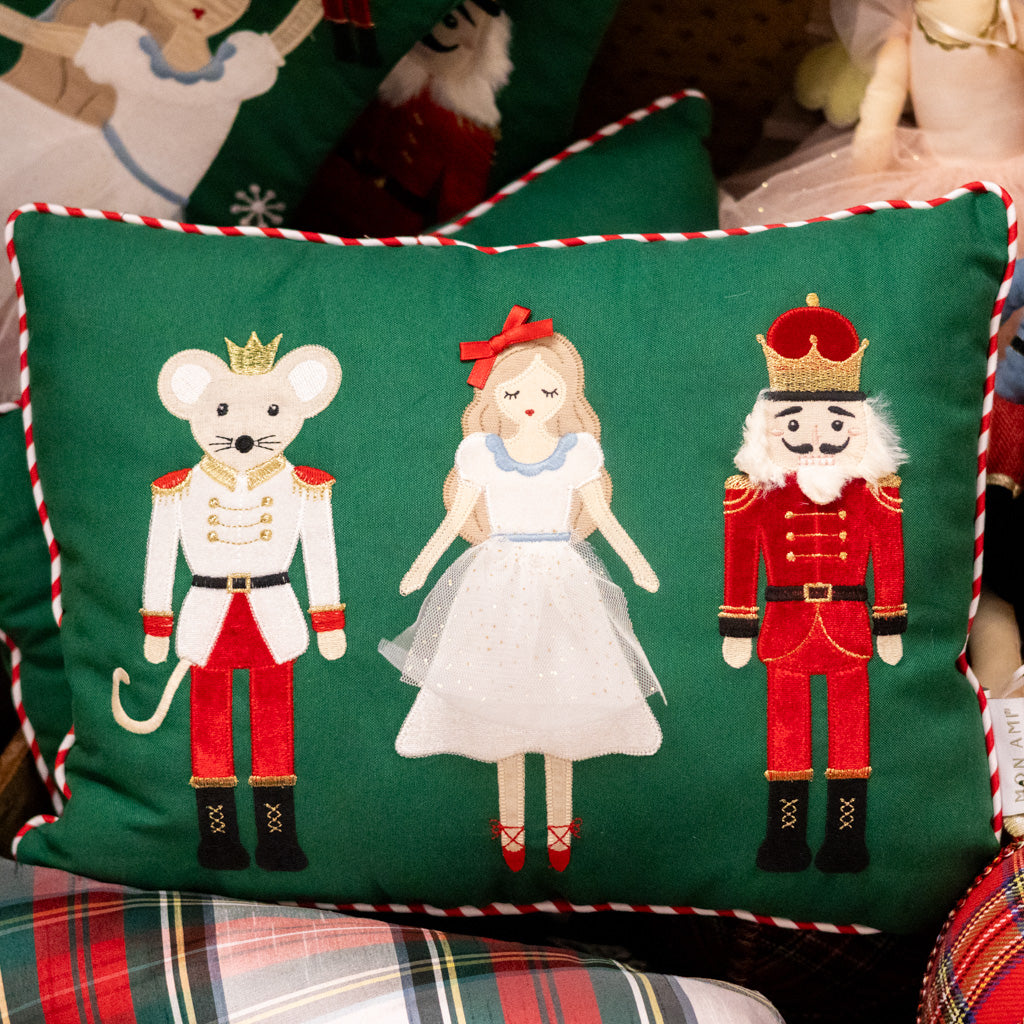 Nutcracker Suite Lumbar Pillow