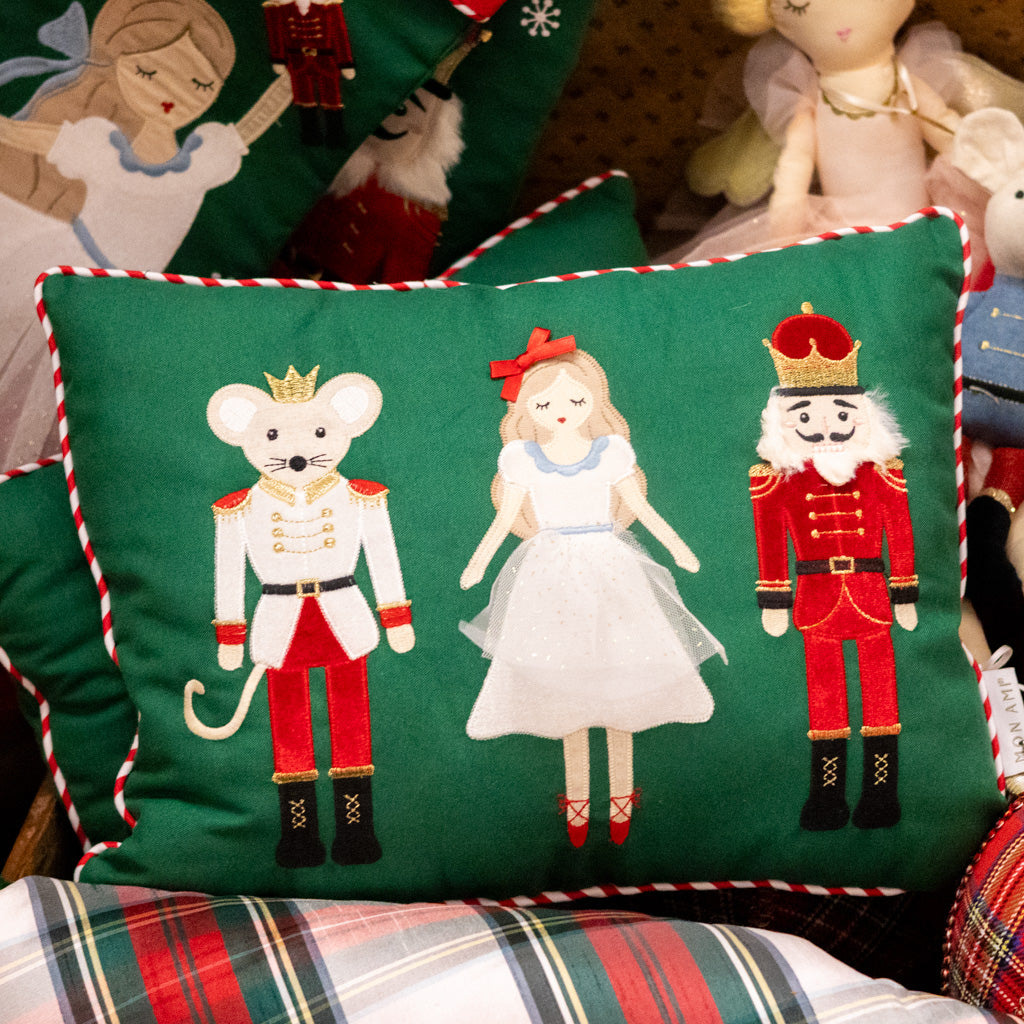 Nutcracker Suite Lumbar Pillow