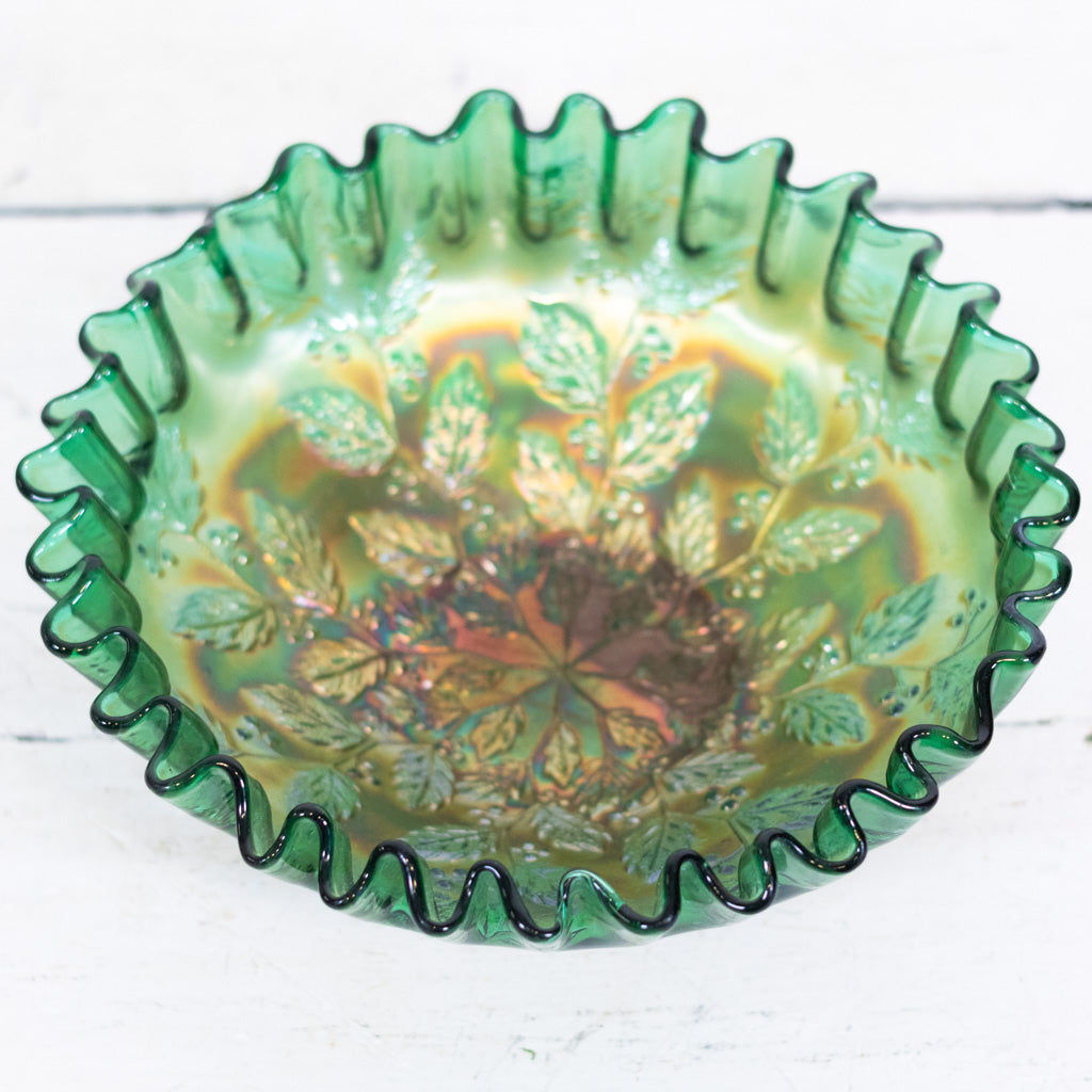 Vintage Carnival Glass Bowl