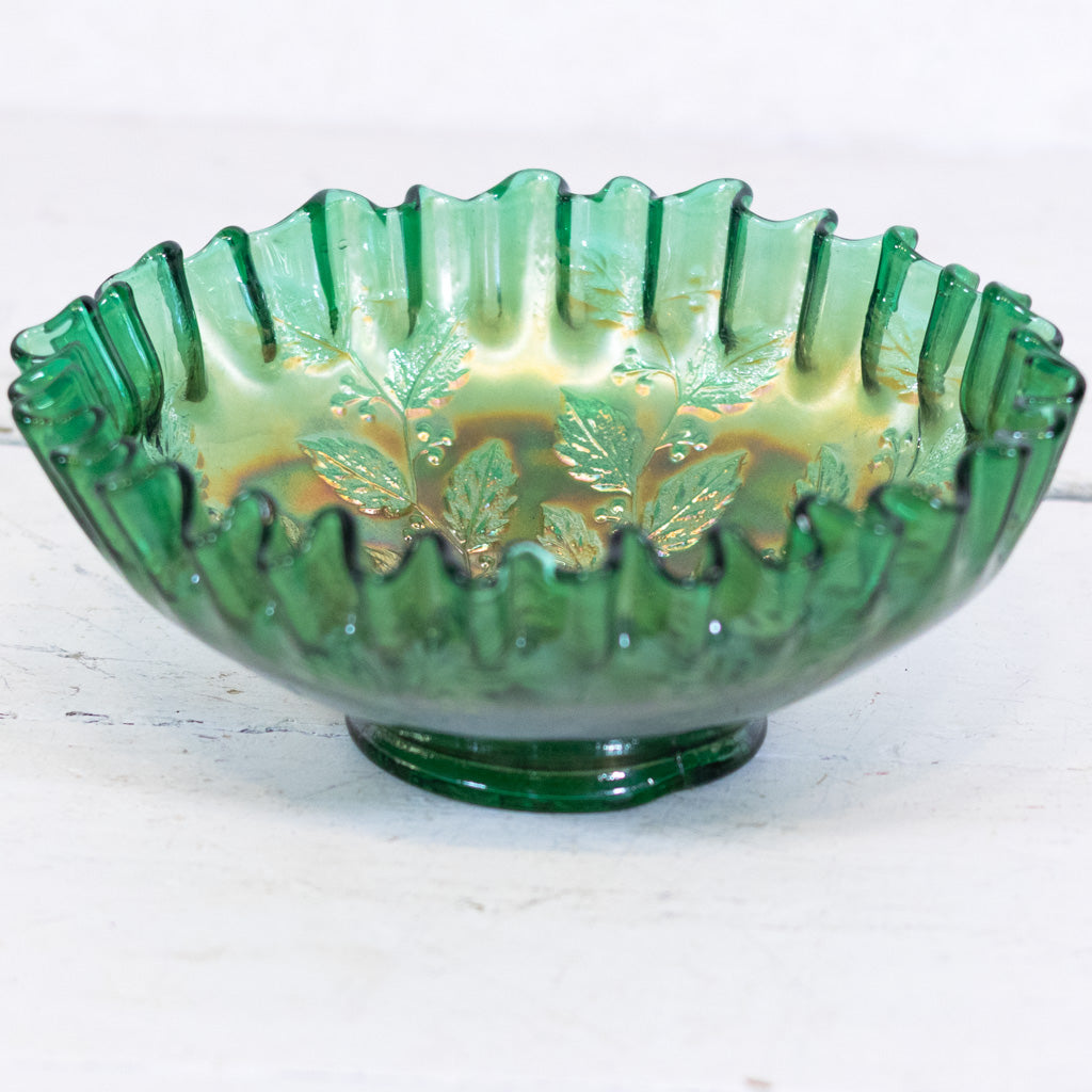 Vintage Carnival Glass Bowl