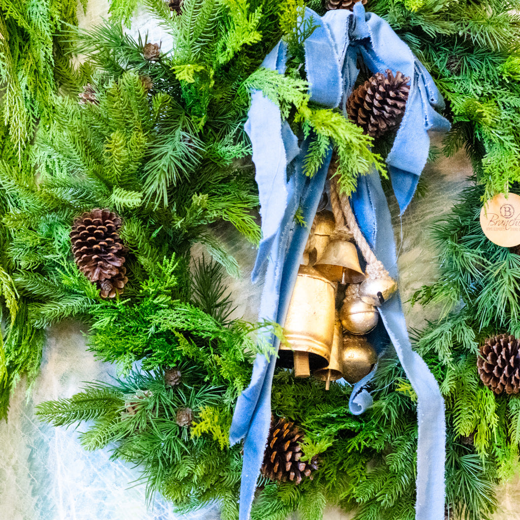 Winter Bells Wreath