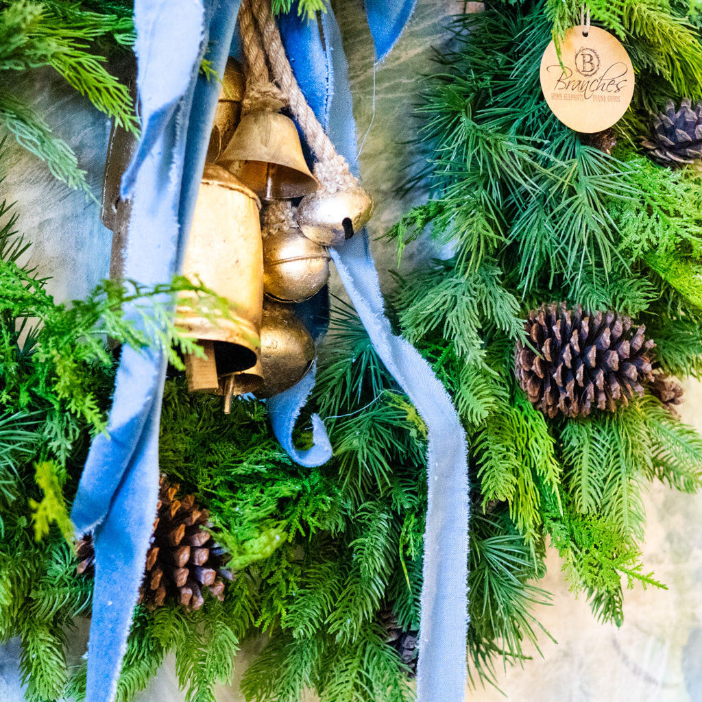 Winter Bells Wreath